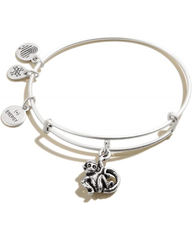 Animal Guide Expandable Bangle for Women Rafaelian Silver Finish $22.23 Bracelets