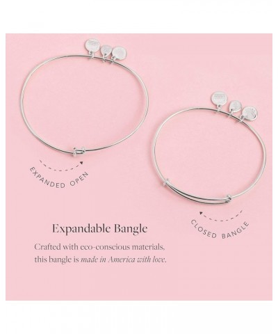 Animal Guide Expandable Bangle for Women Rafaelian Silver Finish $22.23 Bracelets