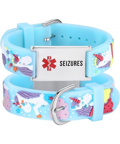 cartoon medical alert id bracelets Parents gift to Son, daughter, brother, sister RHINOCEROS seizures $12.53 Bracelets