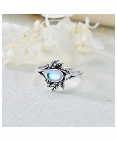 Witches Knot Ring Sterling Silver Celtic Witch Knot Ring Witches Knot Jewelry Gifts for Women S-Leaf&Eye $10.87 Others