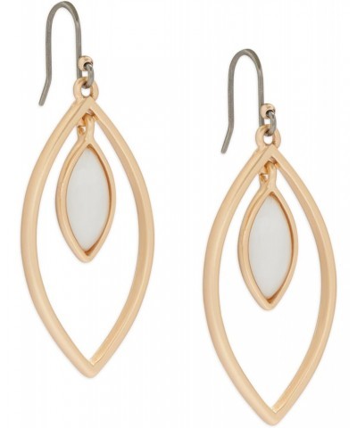 Movement Mother Pearl Drop Earring, Gold, One Size $12.76 Earrings