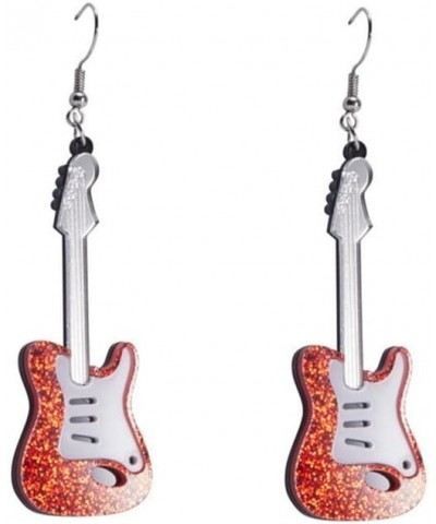 Personal Guitar Dangle Earrings Musical Instrument Earrings for Women Girls Music Lovers Women Teen Girls Teachers Students B...