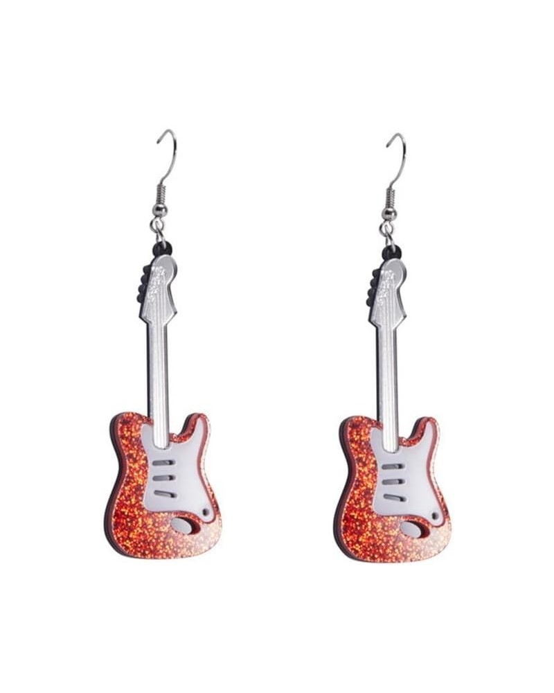 Personal Guitar Dangle Earrings Musical Instrument Earrings for Women Girls Music Lovers Women Teen Girls Teachers Students B...