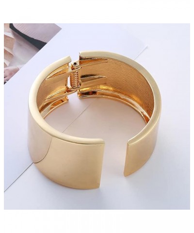 Gold Cuff Bracelets for Women Chunky Bangle Bracelets for Women Non Tarnish Gold Plated Jewelry 2024 C2：gold cuff bracelet $1...