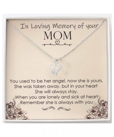 Memorial Gifts For Loss Of Mother - Grieving Mother Gifts Loss Of Mother Sympathy Gifts Necklace Memory Necklace For A Loss o...