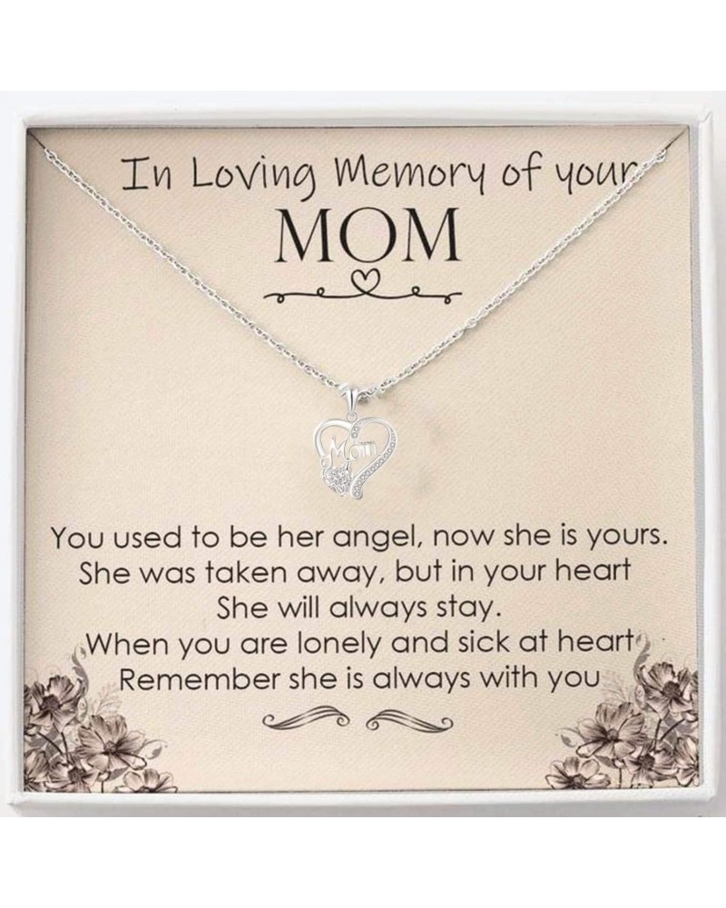 Memorial Gifts For Loss Of Mother - Grieving Mother Gifts Loss Of Mother Sympathy Gifts Necklace Memory Necklace For A Loss o...