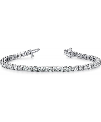 2-20 Carat Classic Diamond Tennis Bracelet Ultra Premium Collection Platinum 4.0 carats $2.00 Bracelets