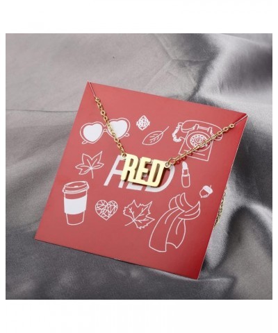 Singer Inspired Necklace with Card Album Gift for Singer Fans Music Lovers Gift Singer Song Gift Music Jewelry RED g ne $8.61...