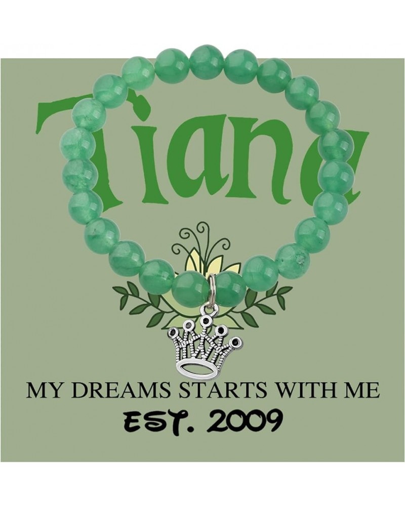 Cartoon Movie Merchandise Princess Tiana Gift Tiana's Palace Bracelet for Fans MY DREAMS $11.54 Bracelets