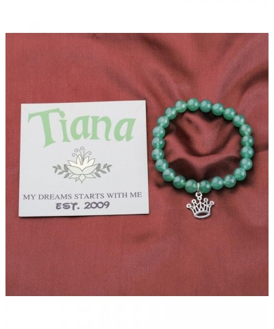 Cartoon Movie Merchandise Princess Tiana Gift Tiana's Palace Bracelet for Fans MY DREAMS $11.54 Bracelets