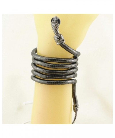 Flexible Bendable Snake Bracelet Wrap Bangle Twistable Adjustable Neck Collar Choker Necklace Waistband A-Black $6.35 Bracelets