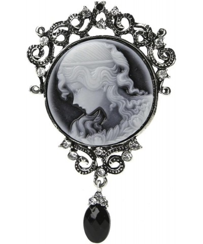 Elegant Women Lady Jewelry Antique Vintage Victorian Cameo Brooch Pin Pendant $4.67 Brooches & Pins