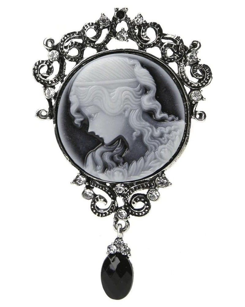 Elegant Women Lady Jewelry Antique Vintage Victorian Cameo Brooch Pin Pendant $4.67 Brooches & Pins