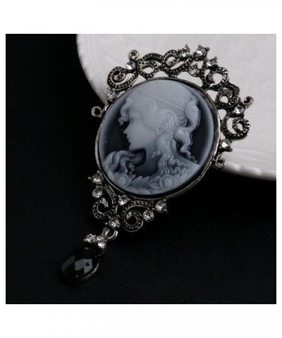 Elegant Women Lady Jewelry Antique Vintage Victorian Cameo Brooch Pin Pendant $4.67 Brooches & Pins