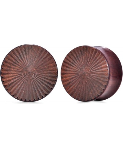 1 Pair Gauges For Ears Wood Saddle Plugs and Tunnels Heart Logo Earrings Expander Stretchers. M849Z 5/8"(16mm) $9.40 Body Jew...