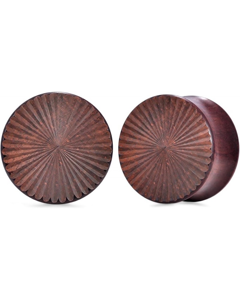 1 Pair Gauges For Ears Wood Saddle Plugs and Tunnels Heart Logo Earrings Expander Stretchers. M849Z 5/8"(16mm) $9.40 Body Jew...