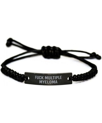 Fuck Multiple Myeloma Bracelet Survivor $18.19 Bracelets