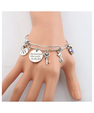 Coraline Inspired Bracelet Coraline Fans Gift She Believed She Could So She Did Inspirational Gift for Her Dragonfly bracelet...