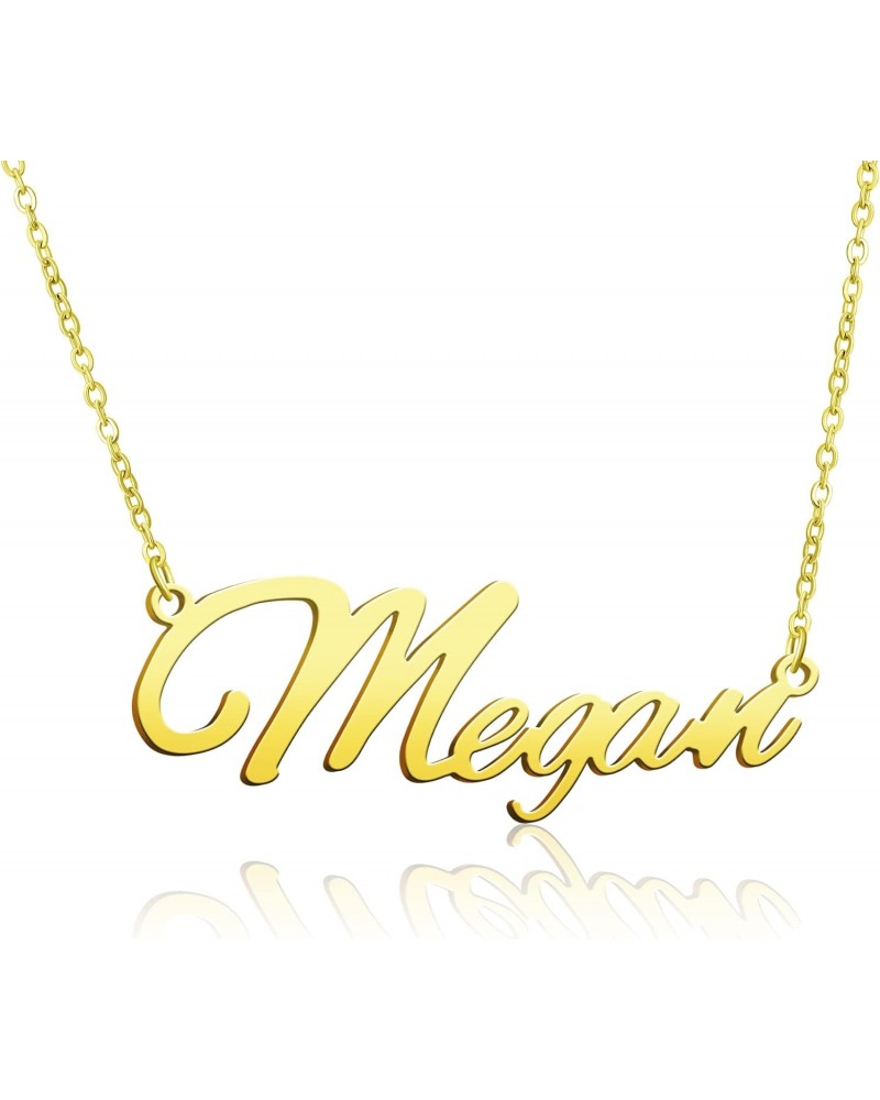 Women Personalized Name Necklace 14K Gold Pendant Necklace Best Friend Jewelry Gift for Her Cynthia $6.15 Necklaces