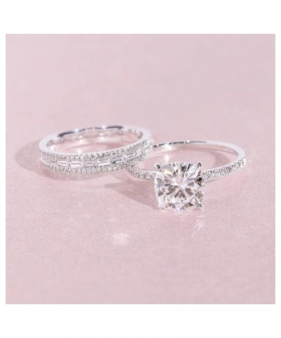 2024 Stackable Gold Rings for Women 2PCS Set Diamond Non Tarnish Trendy Dainty 14K Gold Plated Silver 8 $3.84 Rings