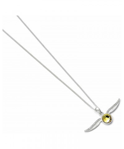 Golden Snitch Necklace Embellished with Crystals Elements by The Carat Shop $34.75 Necklaces