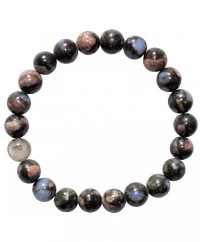 Charged Natural Blue Spot Llanite (Que Sera Stone) 8mm Bracelet + Selenite Charging Heart [Included] $9.89 Bracelets