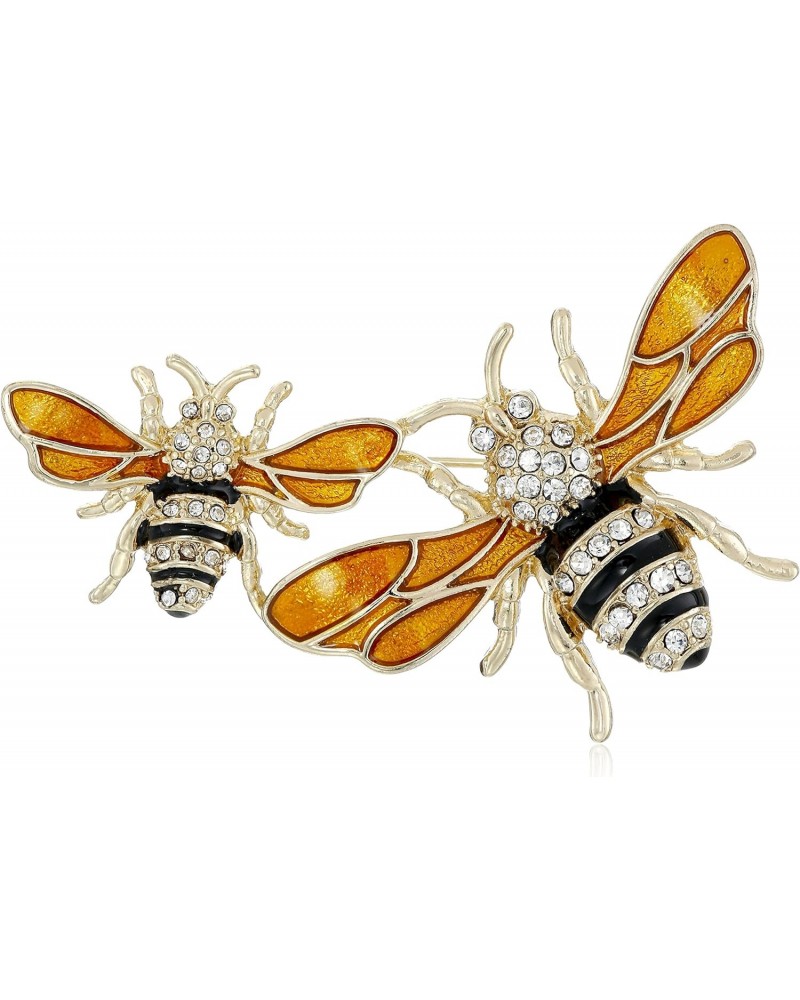 Classics Goldtone and Yellow Bee Brooch Pin $12.80 Brooches & Pins