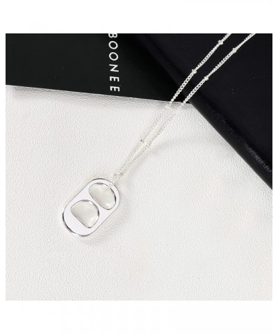 Soda Tab Necklace for Women Obx Necklace Fashion Necklace for Women Teen Girls Soda Tab Necklace $10.19 Necklaces