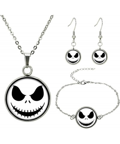 3pcs Nightmare before Christmas Horror Jack Zero The Dog Oogie Boogi Necklace Earring Bracelet Set, Women, Girls Gifts 2 $10....