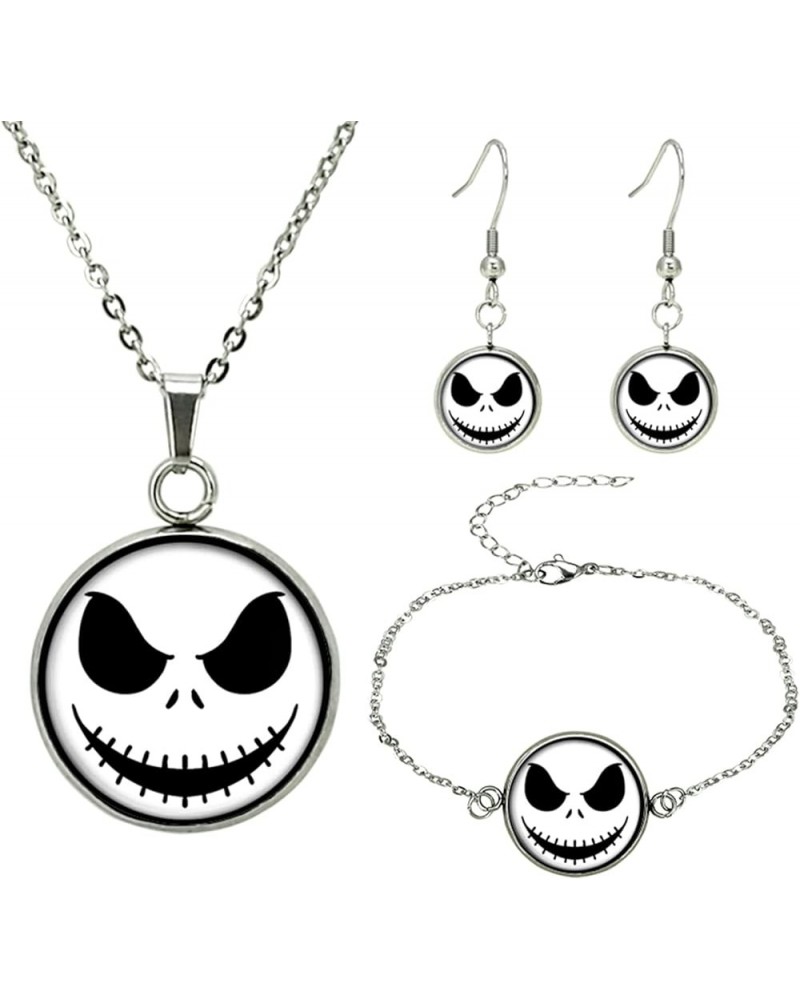 3pcs Nightmare before Christmas Horror Jack Zero The Dog Oogie Boogi Necklace Earring Bracelet Set, Women, Girls Gifts 2 $10....