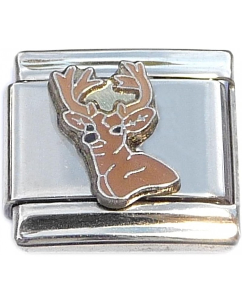 Deer with Antlers Italian Charm $6.94 Bracelets