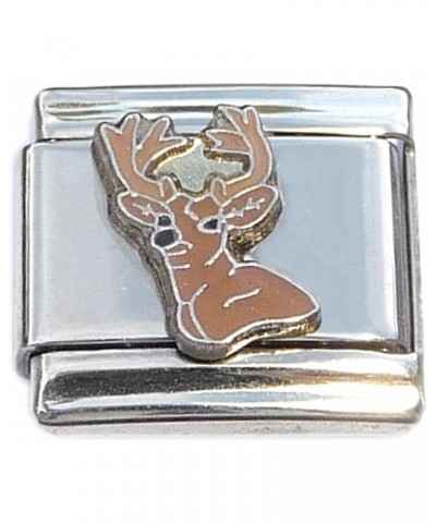 Deer with Antlers Italian Charm $6.94 Bracelets