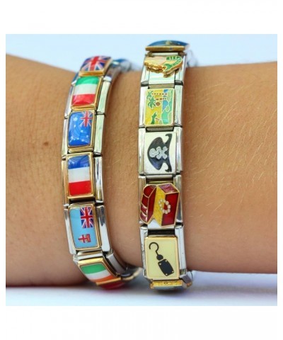 Deer with Antlers Italian Charm $6.94 Bracelets