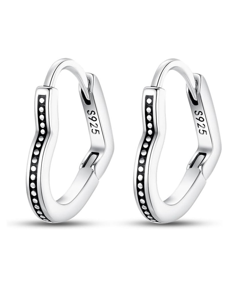 Earrings for Women 925 Sterling Silver Earrings Huggie Earrings Hypoallergenic Hoop Earrings for Women Hoop Earrings for Wome...