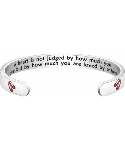 Tinman Inspired Gift A Heart Is Judged By How Much You Are Loved By Others Keychian Kartoon jewelry Heart Bracelet $7.69 Pend...