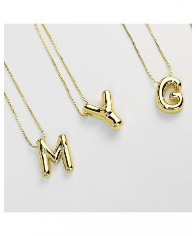 Womens Fashion Initial Necklace, Dainty Letter Necklace Gold Pendant Necklace for Women Girls Trendy Y Gold $7.94 Necklaces