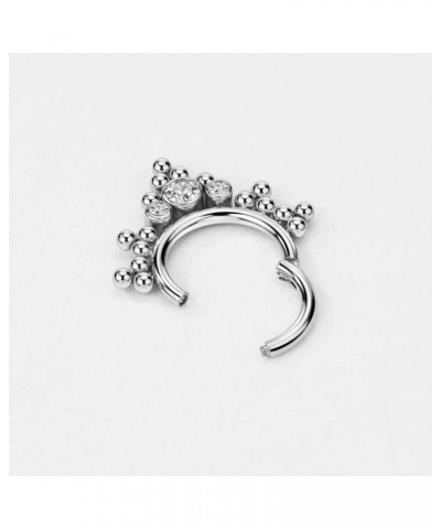 Surgical Steel Septum Rings 16g 8mm 11: Silver 16g 8mm $8.69 Body Jewelry