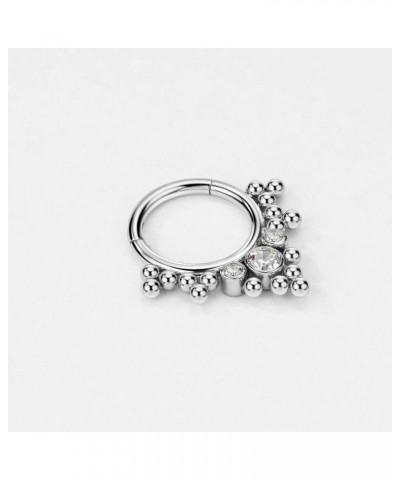 Surgical Steel Septum Rings 16g 8mm 11: Silver 16g 8mm $8.69 Body Jewelry