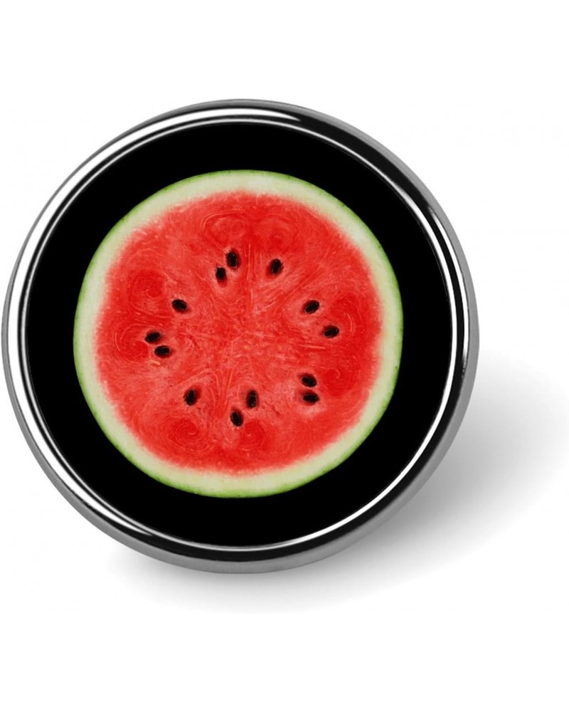 Love Watermelon Round Brooch Pins Metal Buttons Badge for Lapel Clothing Backpack Hat Shawl Coat $11.17 Brooches & Pins