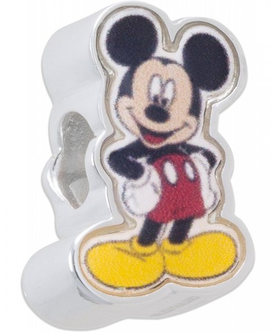 Mickey Mouse Sterling Silver Classic Pose Charm Bead $8.99 Bracelets