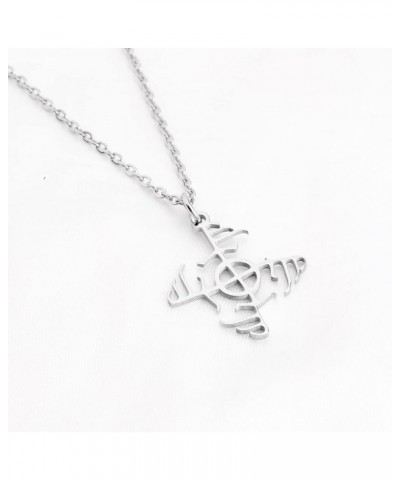 Viking Jewelry Ginfaxi Viking Symbol Jewelry Ginfaxi Necklace Talisman Viking Necklace Ginfaxi -N $9.46 Necklaces