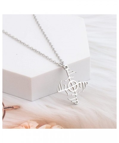 Viking Jewelry Ginfaxi Viking Symbol Jewelry Ginfaxi Necklace Talisman Viking Necklace Ginfaxi -N $9.46 Necklaces