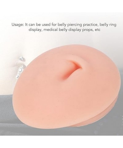 3D Belly Model - Soft Silicone Practice Acupuncture Display Belly Button Model for Practice and Teaching Display (Light Skin ...